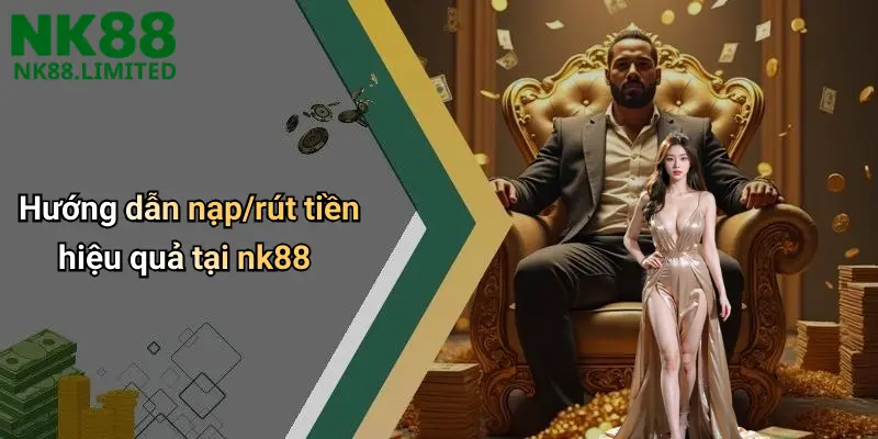 Hướng dẫn nạp/rút tiền hiệu quả tại nk88